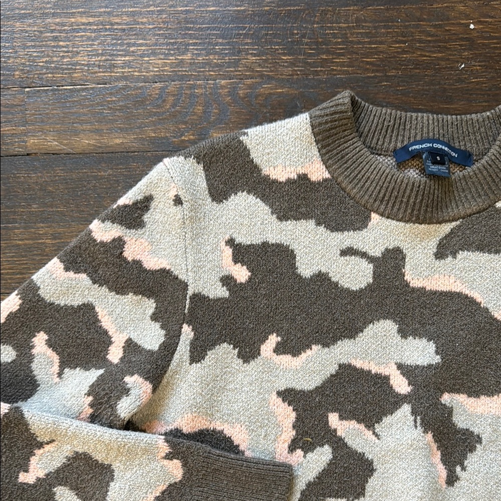 French Connection Camouflage Patterned Sweater - image 2